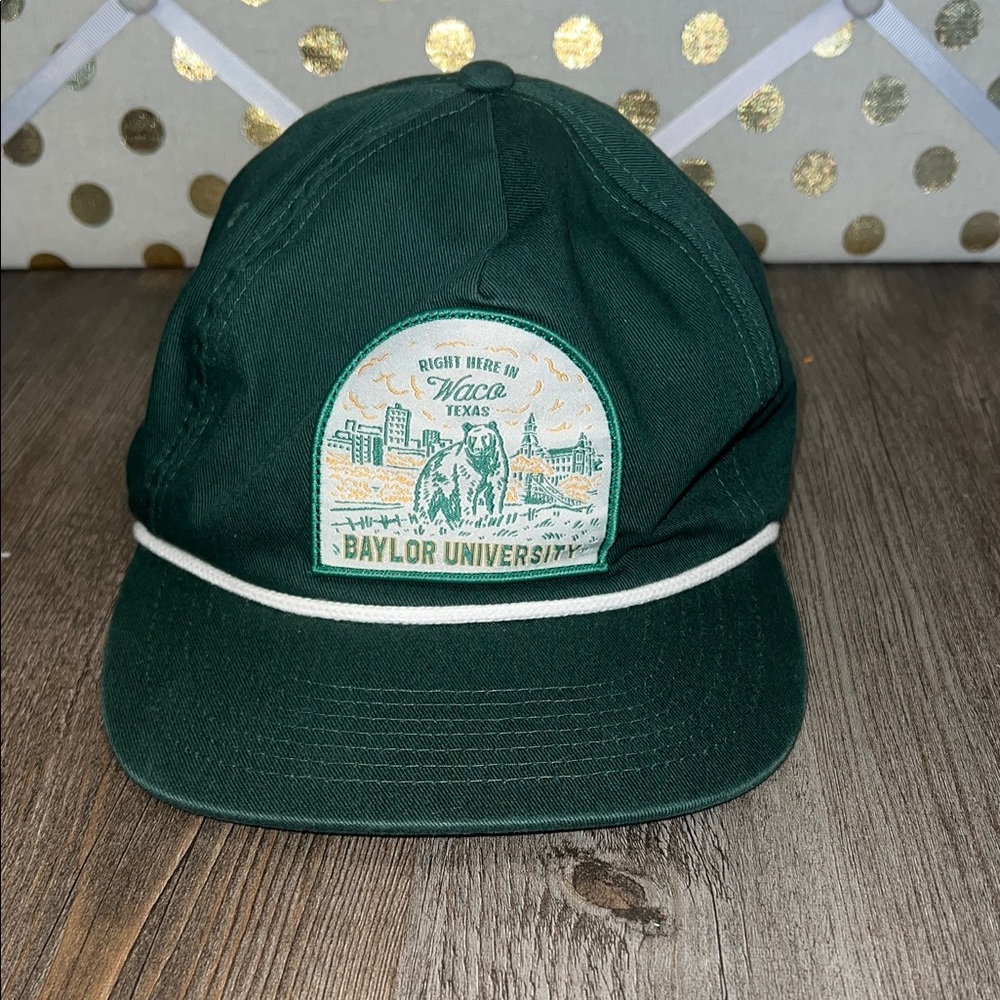 Baylor University Forest Green Rope Trucker Hat